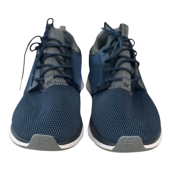 KURU Atom Shoes Mens Size 11.5 Wide Blue Mesh Athletic Walking Sneakers Comfort - Picture 3 of 14